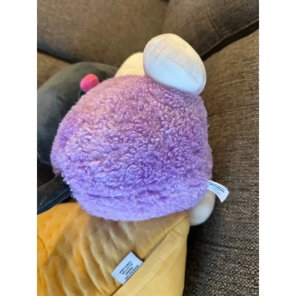 Hello Kitty And Friends Kuromi Plush Pillow Pal Stuffed Animal Purple Gray EUC‎